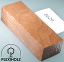 Walnuss Griffschalen stabilisiert | 128x40x8 | plexiholz | 8535