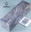 Pappel Maser stabilisiert Griffblock | 145x50x30 | plexiholz | Messergriff 0390
