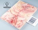 Pappel Griffschalen stabilisiert | 120x45x10| ACRYHOLZ | Messer | Griffholz 1630