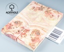 Pappel Griffschalen stabilisiert | 120x40x10| plexiholz | Messer | Griffholz 0356