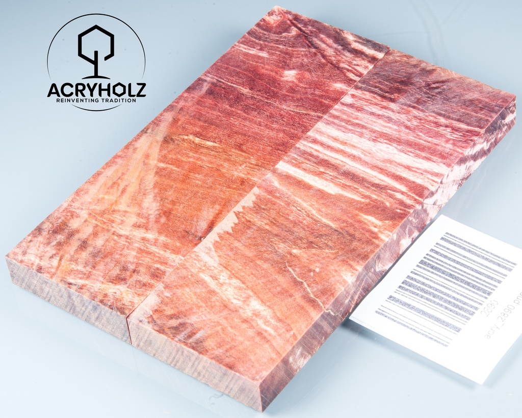 Stabilized Wood stabilisiert | 120x45x10| ACRYHOLZ | Messer | Griffholz
