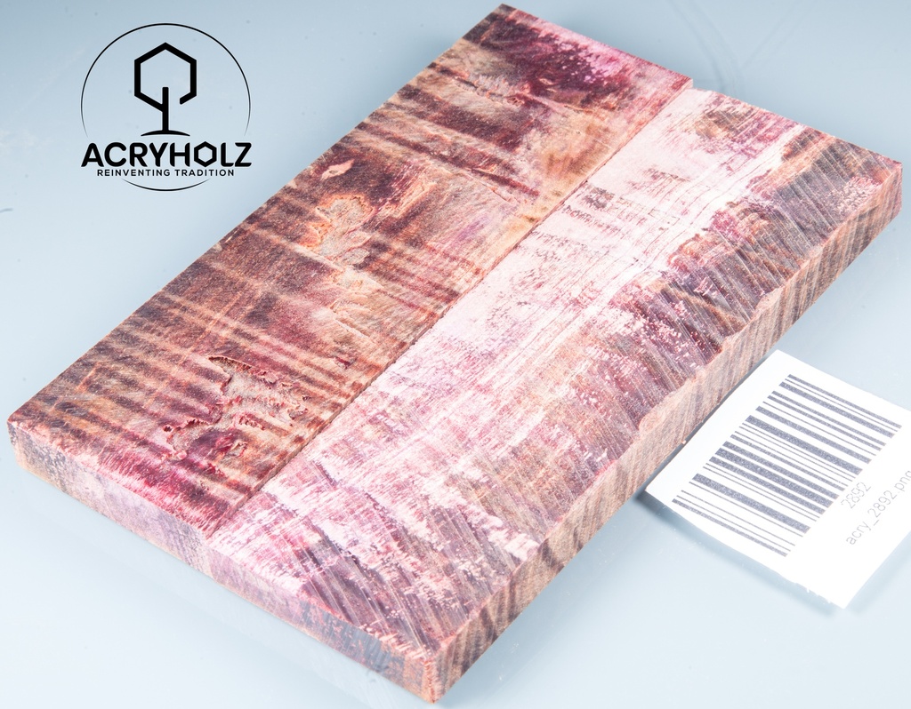 Stabilized Wood stabilisiert | 120x45x10| ACRYHOLZ | Messer | Griffholz