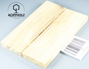 Pappel Griffschalen stabilisiert | acryholz | Messer | Griffholz