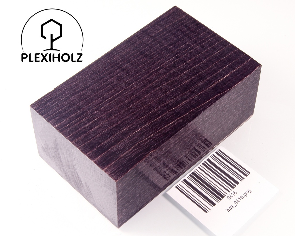 Arce Bloque para Mod Estabilizado | 100x60x40 | plexiholz | Joyería | 0416