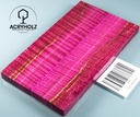 Acero Guancette per Manico Stabilizzato | 150x40x10 | acryholz | Manico per Coltello | 1409