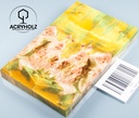 Klon Czeczotka Okładziny Rękojeści Stabilizowany | 130x40x10 | acryholz | Rękojeść Noża | 1509