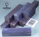 Plane Pen Blank Blue Stabilized | 100x20x20 | acryholz | 1544