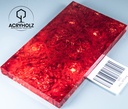 Loupe de Box Elder Stabilisé | acryholz | 140x40x10 | Paire de Plaquettes 1672
