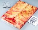 Peuplier Plaquettes de Manche Stabilisé | 130x45x10 | ACRYHOLZ | Couteau | Bois pour Manche 2193