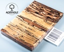 Beech Spalted Stabilized Handle Scales | 130x40x10 | Knife Handle 2428