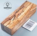 Buk Spalted Stabilizowany Blok na Rękojeść | 140x40x30 | Rękojeść Noża 2500