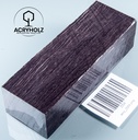 Charme Noir Stabilisé Bloc pour Manche | 120x40x30 | Manche de Couteau 2553 (Copie)