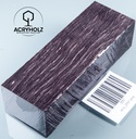 Carpe Negro Estabilizado Bloque para Mango | 120x40x30 | Mango de Cuchillo 2557