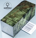 Klon Jesionolistny Czeczotka Stabilizowany Drewno do Toczenia | 120x45x45 | ACRYHOLZ | 2749