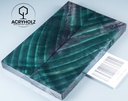 Kastanie Maser stabilisiert | 130x44x10 | acryholz | schalenpaar 2861