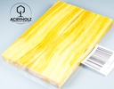 Pappel Griffschalen stabilisiert | 130x40x10| ACRYHOLZ | Messer | Griffholz 2908