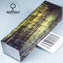 Kastanie Maserholz | Stabilisiertes Griffholz 130x40x30 Messergriff ACRYHOLZ 2922