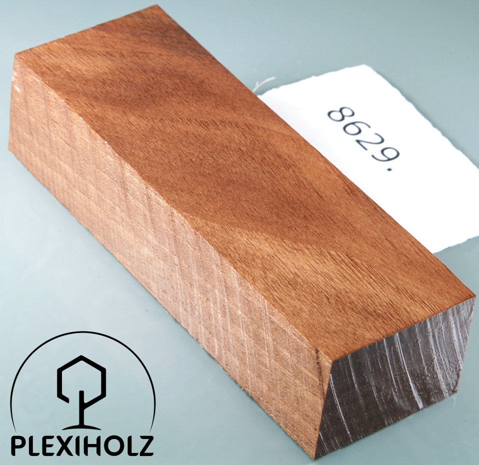 Nogal Bloque para Mango Estabilizado | 120x40x28 | plexiholz | 8629