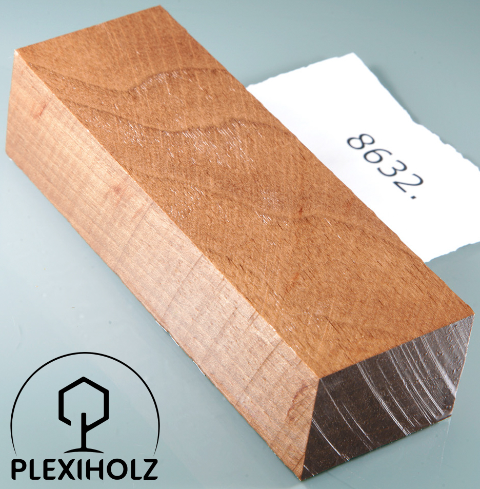 Noyer Bloc pour Manche Stabilisé | 120x40x29 | plexiholz | 8632