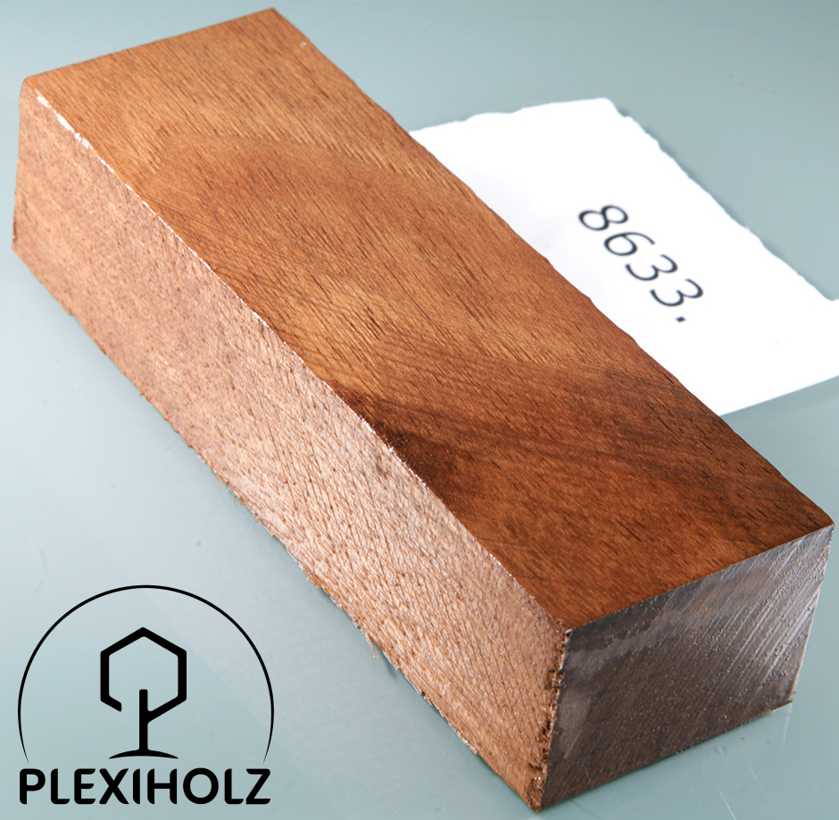 Noyer Bloc pour Manche Stabilisé | 120x40x30 | plexiholz | 8633