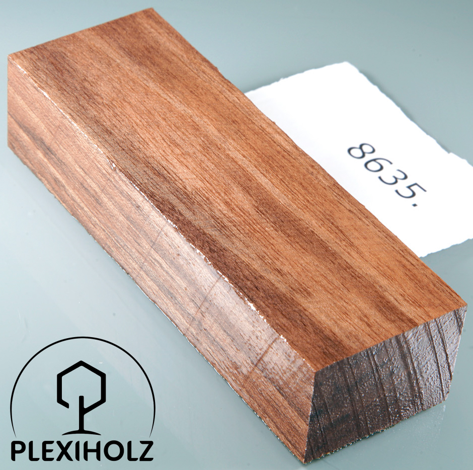 Noyer Bloc pour Manche Stabilisé | 120x40x28 | plexiholz | 8635