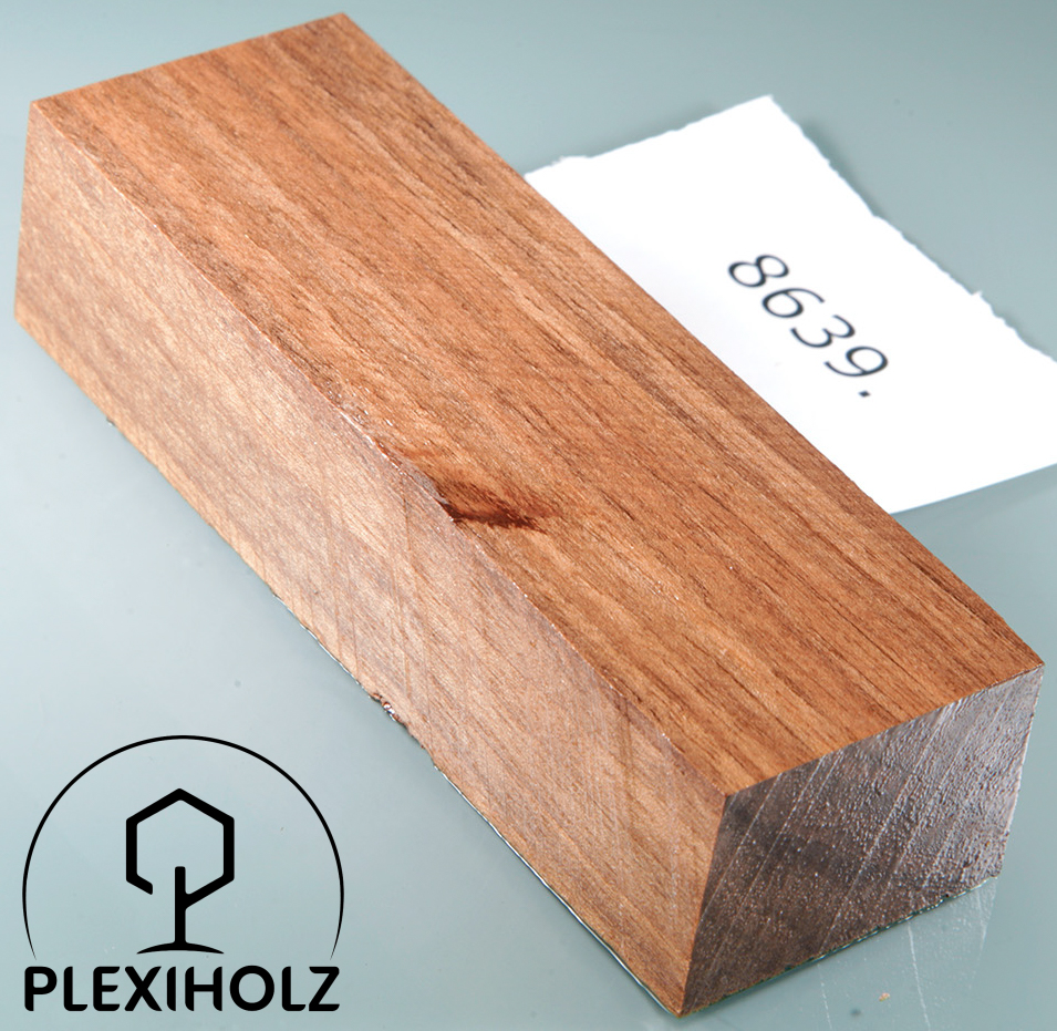 Nogal Bloque para Mango Estabilizado | 120x40x28 | plexiholz | 8639