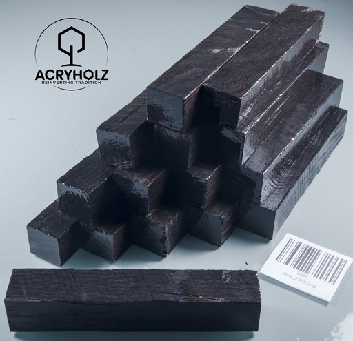 [2368] Bog Oak Pen Blank Stabilized | 120x20x20 | acryholz | Pen Blank | 2368