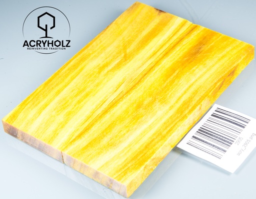 [2905] Pappel Griffschalen stabilisiert | 130x40x10| ACRYHOLZ | Messer | Griffholz 2905
